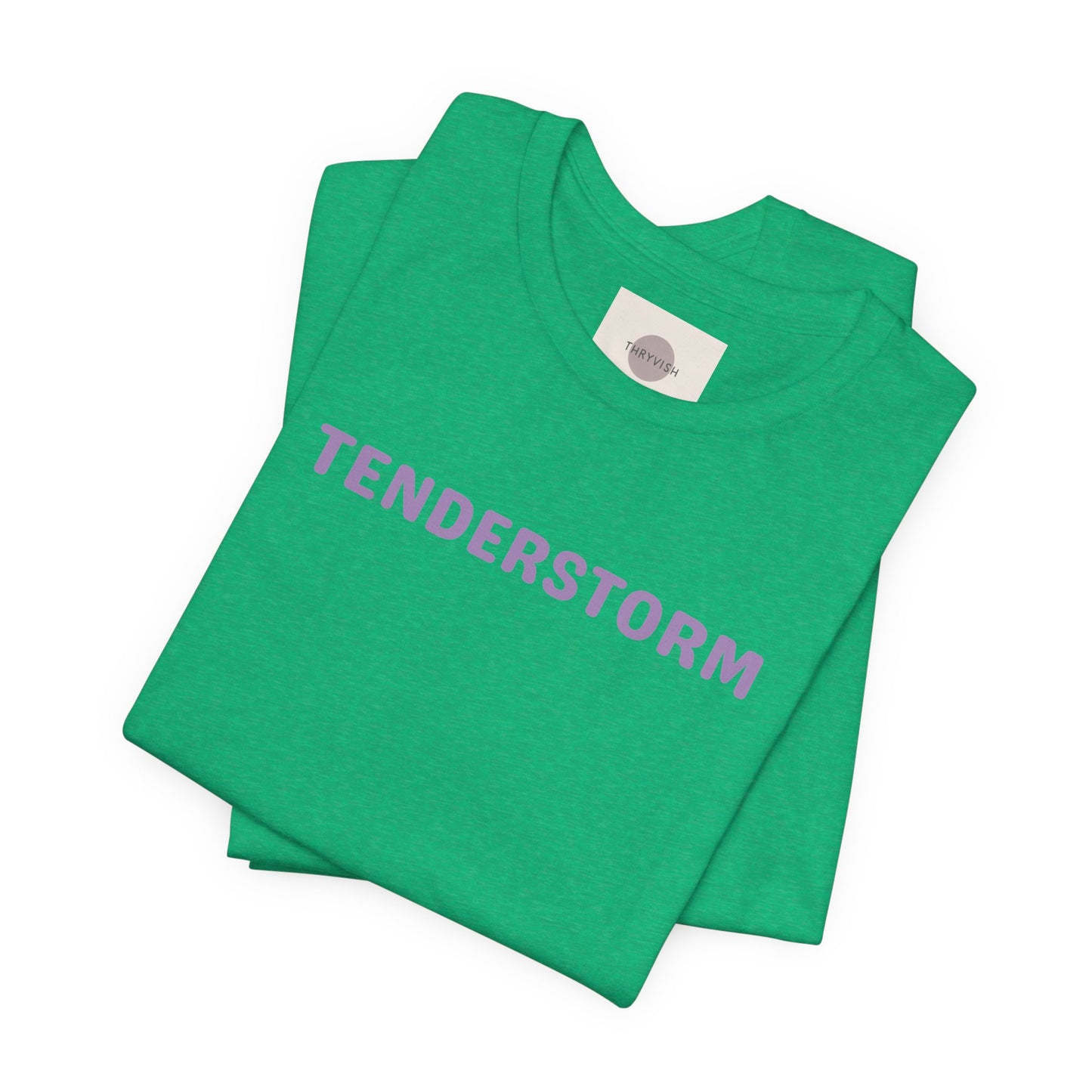 Tenderstorm Unisex Tee - You are so much more than your ups and downs. Calming and Soothing reminder Unisex Jersey Short Sleeve Tshirt | Casual Wear, Gift for Him/Her, Everyday Comfort, Trendy Shirt, Birthday Apparel