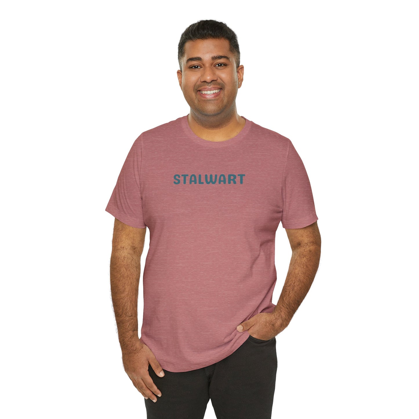 Stalwart Unisex Tee - For the teddy bear with knight-level loyalty; soft outside, unshakable inside - Graphic T-Shirt, Casual Wear, Thoughtful Gift, Soft Cotton Tee, Everyday Comfort, Loungewear
