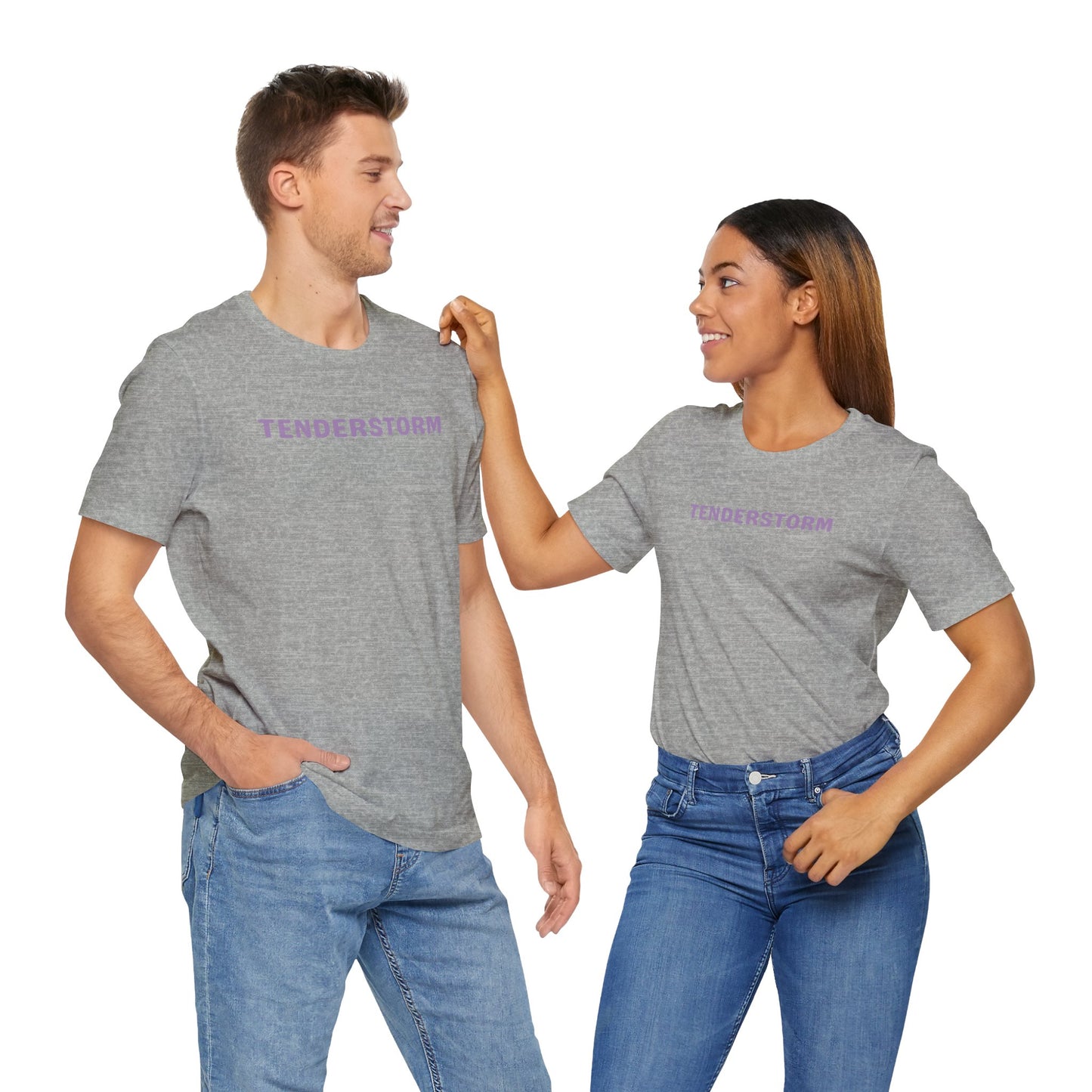 Tenderstorm Unisex Tee - You are so much more than your ups and downs. Calming and Soothing reminder Unisex Jersey Short Sleeve Tshirt | Casual Wear, Gift for Him/Her, Everyday Comfort, Trendy Shirt, Birthday Apparel