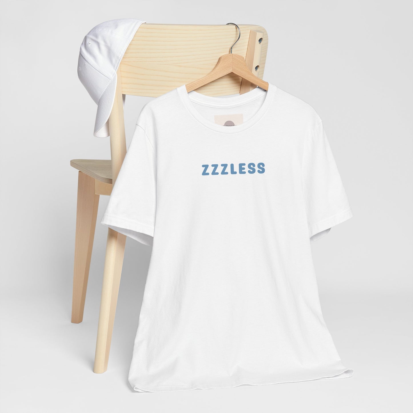 ZZZLess Unisex Tee - Insomnia - Sleep? Never heard of it. Unisex Jersey Short Sleeve Tee - Insomnia - Sleepless