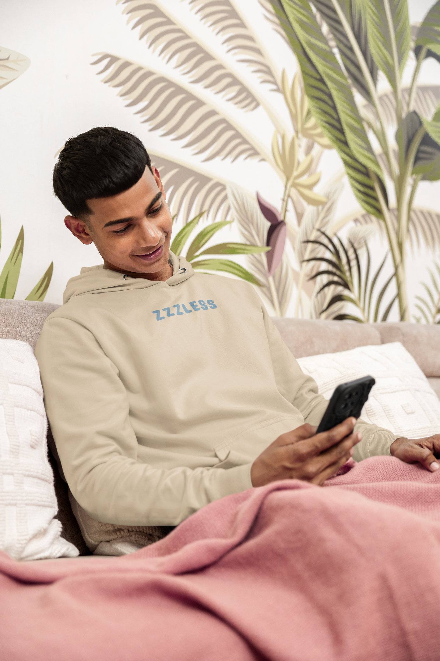 ZZZLess Hoodie - Soft enough to dream in, even when you can't. Comfort that lasts all night.