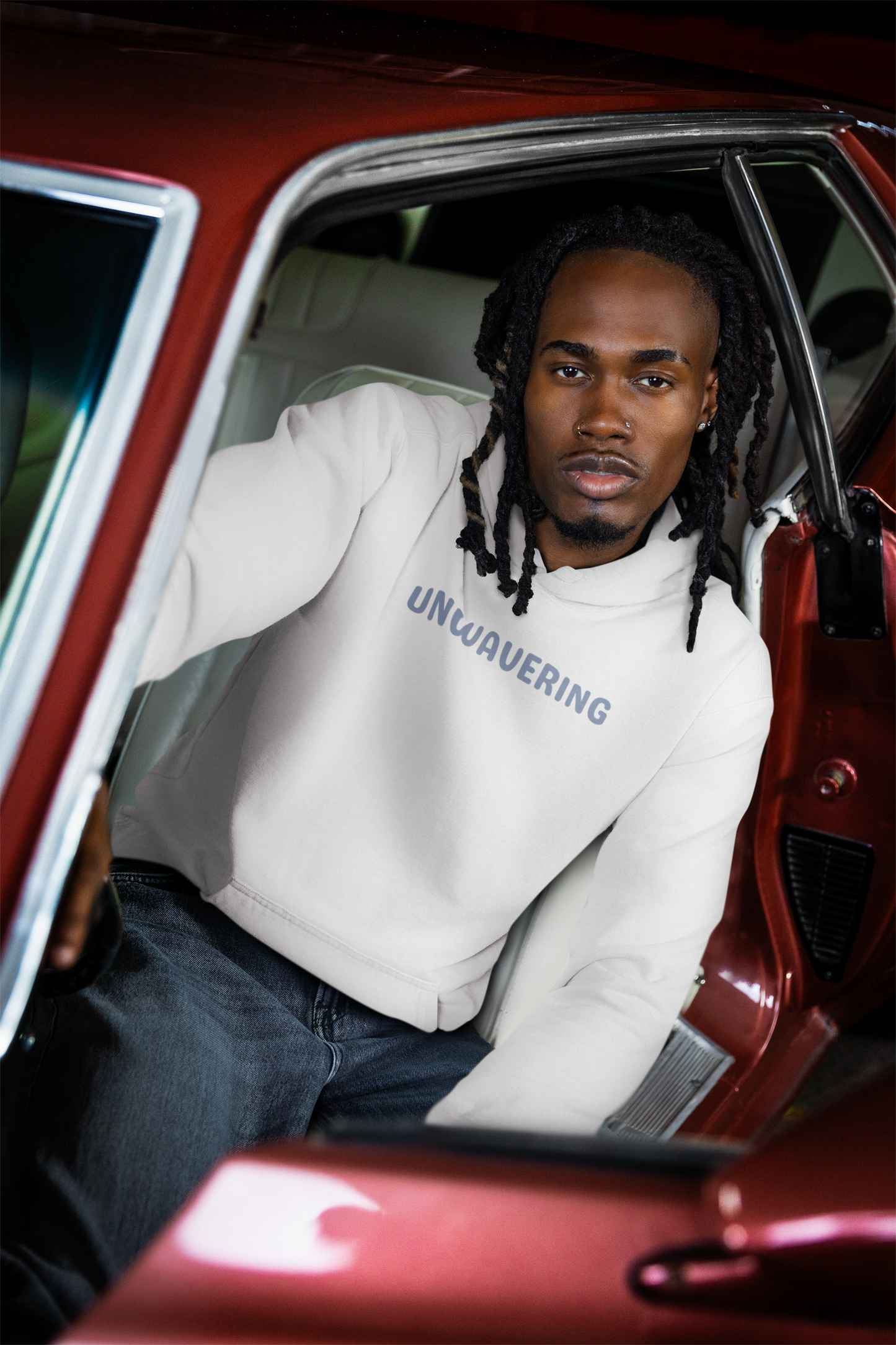 Unwavering Hoodie - For those who stand tall through anything. It's ok to rest or pause, but don't quit - Unisex Hooded Sweatshirt - Cozy and Stylish, Ideal for Gifting, Casual Wear, Everyday Comfort