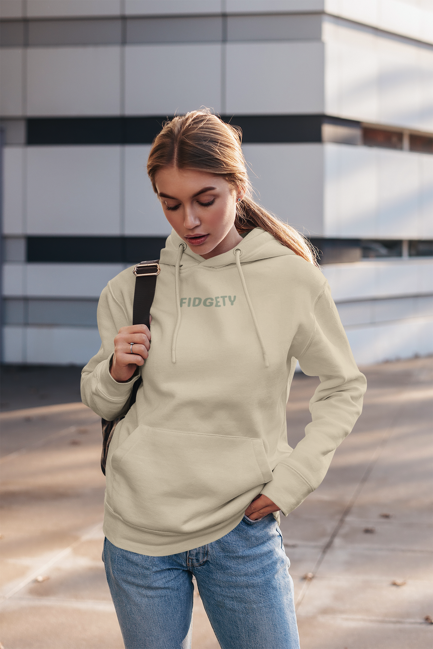 Fidgety Hoodie - For the highly energetic, anxious, stressed, ADHD, nervous, bored or restless.