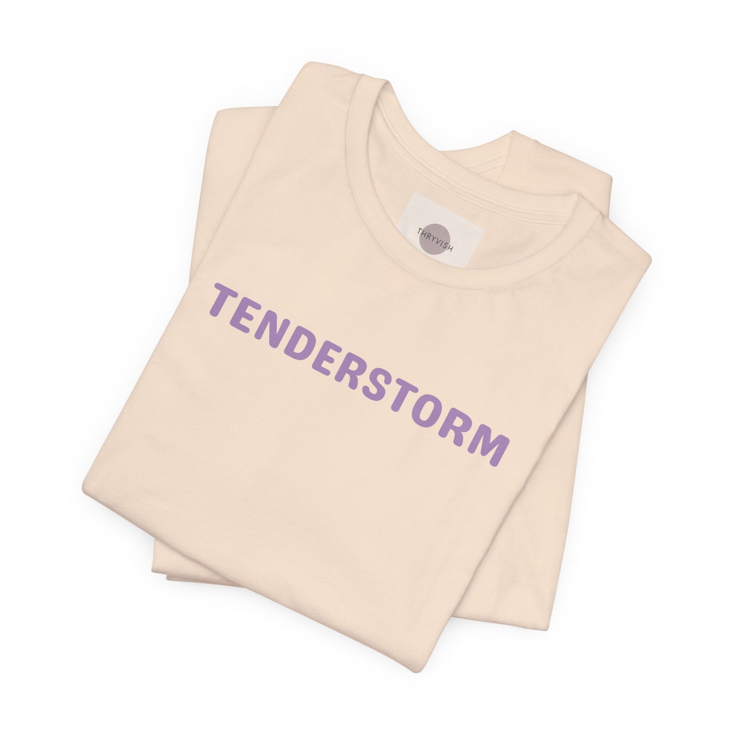 Tenderstorm Unisex Tee - You are so much more than your ups and downs. Calming and Soothing reminder Unisex Jersey Short Sleeve Tshirt | Casual Wear, Gift for Him/Her, Everyday Comfort, Trendy Shirt, Birthday Apparel