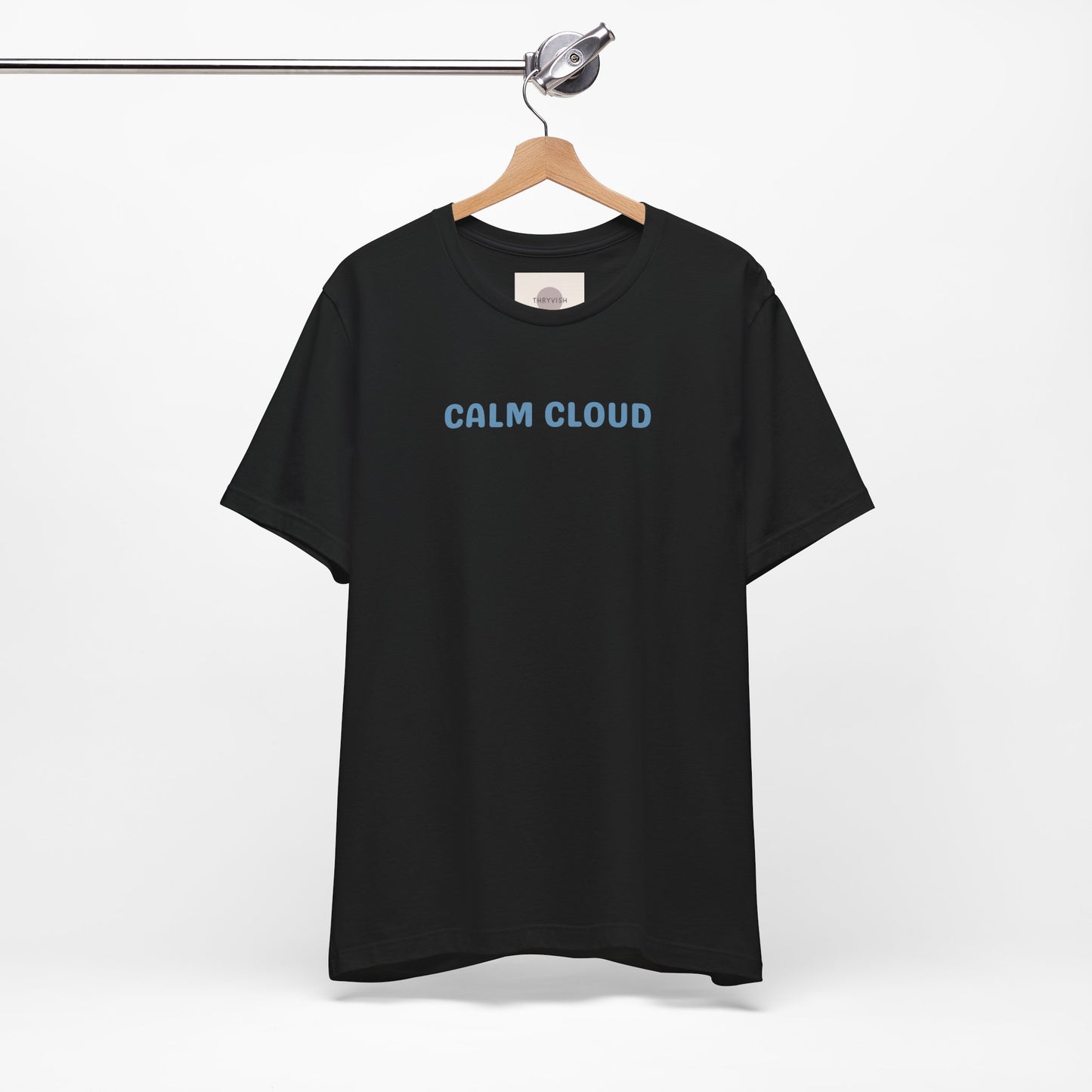 Calm Cloud Unisex Tee - It's Ok To Be Anxious, Graphic T shirt, Casual Wear, Gift for Him/Her, Everyday Style, Minimalist Tee, Cozy Tee