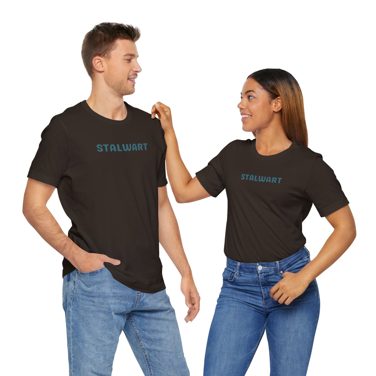 Stalwart Unisex Tee - For the teddy bear with knight-level loyalty; soft outside, unshakable inside - Graphic T-Shirt, Casual Wear, Thoughtful Gift, Soft Cotton Tee, Everyday Comfort, Loungewear