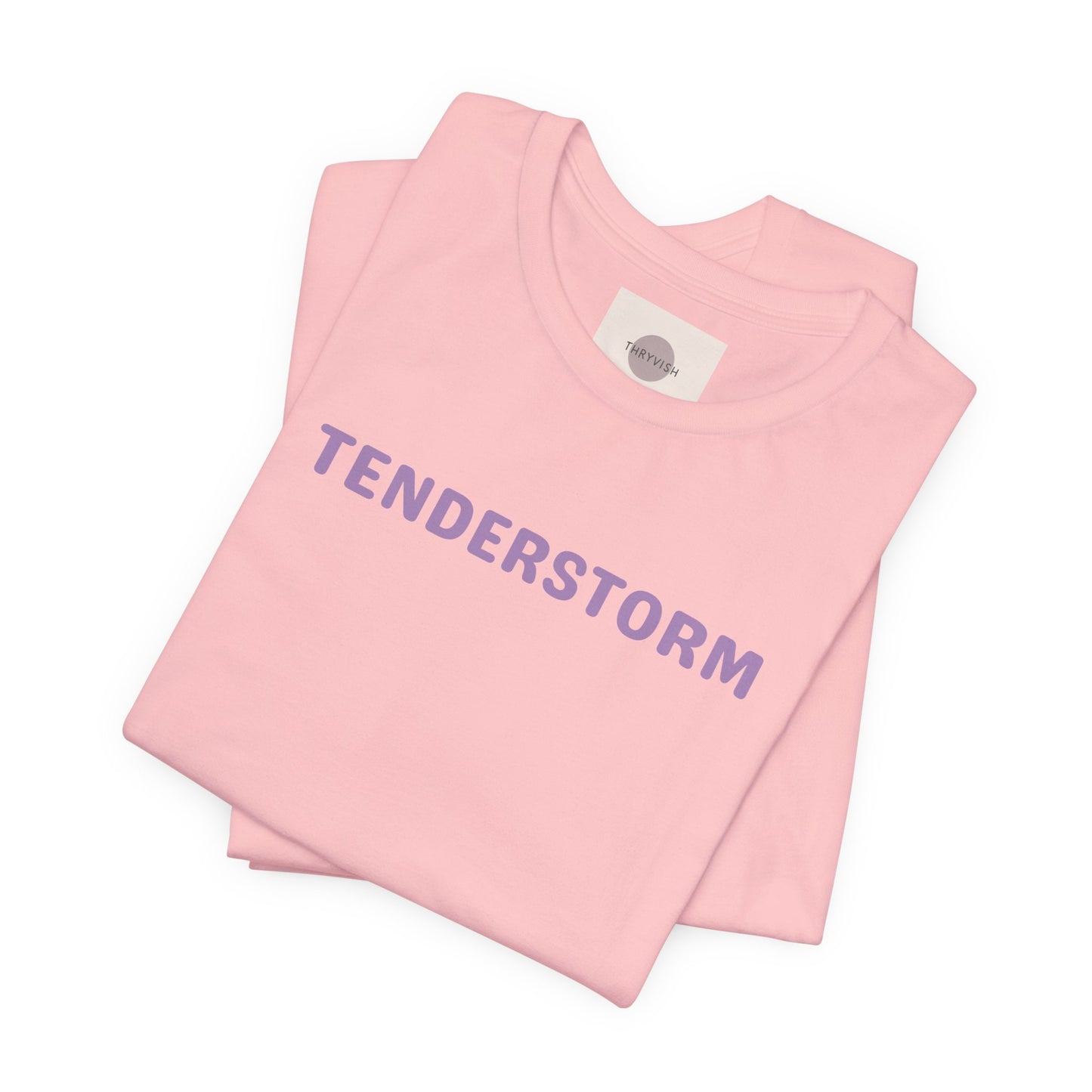 Tenderstorm Unisex Tee - You are so much more than your ups and downs. Calming and Soothing reminder Unisex Jersey Short Sleeve Tshirt | Casual Wear, Gift for Him/Her, Everyday Comfort, Trendy Shirt, Birthday Apparel