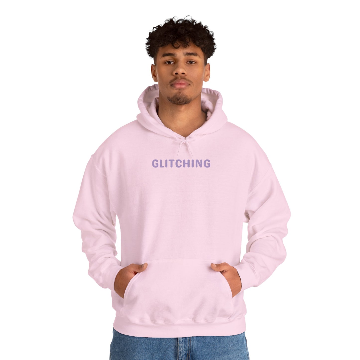 Glitching Unisex Hoodie - Brain Overload, tired, stressed, social malfunctioning, human glitching - Unisex Heavy Blend™ Graphic Hooded Sweatshirt for Cozy Casual Vibes, Perfect Gift for Tech Enthusiasts, Streetwear [...]