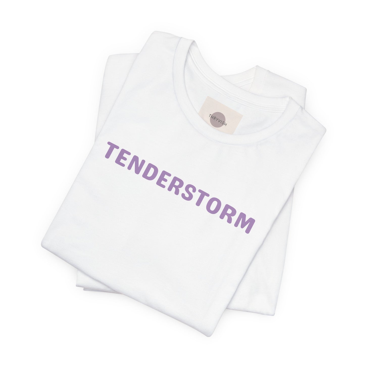 Tenderstorm Unisex Tee - You are so much more than your ups and downs. Calming and Soothing reminder Unisex Jersey Short Sleeve Tshirt | Casual Wear, Gift for Him/Her, Everyday Comfort, Trendy Shirt, Birthday Apparel