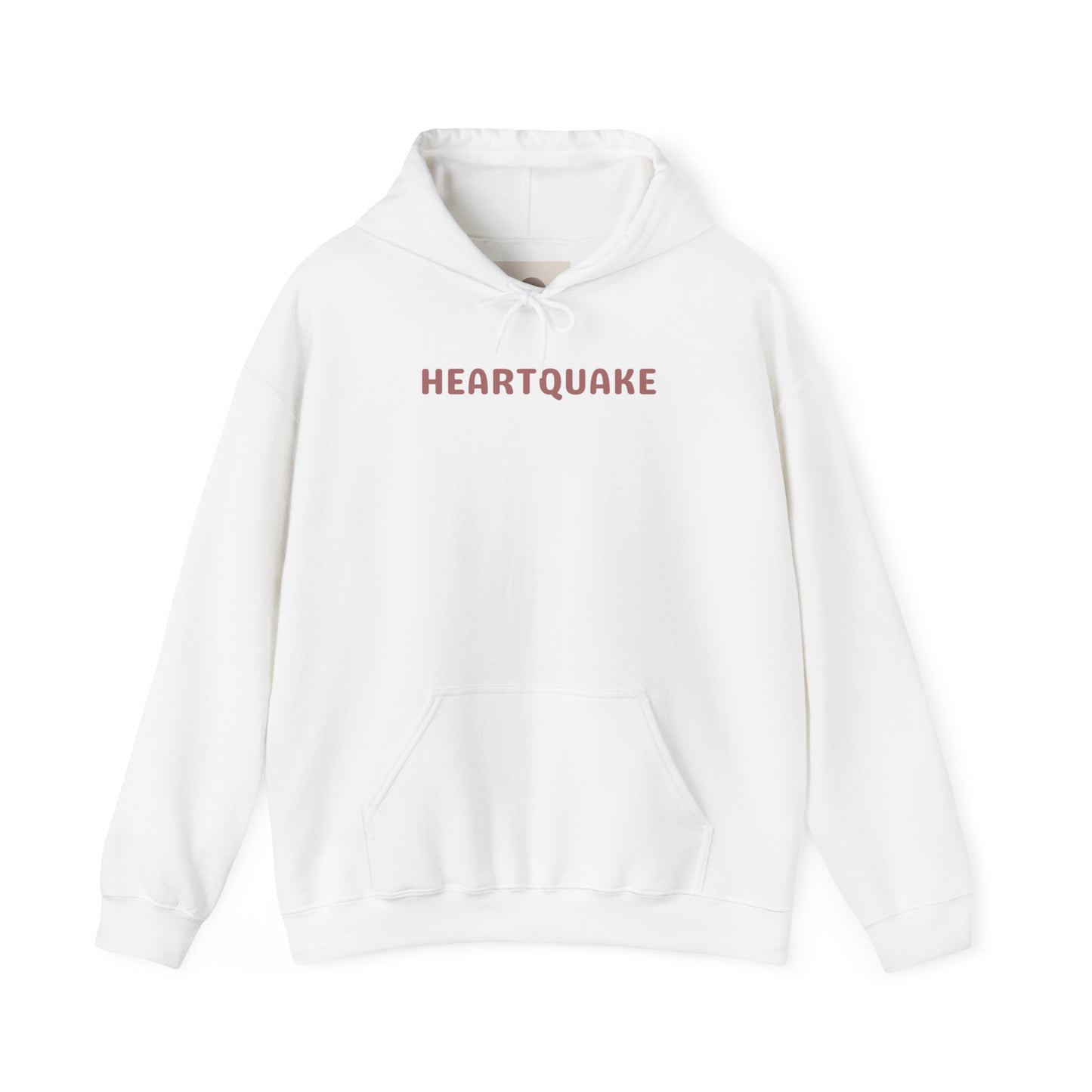 Heartquake Unisex Hoodie - For the love of everything complicated and the overwhelming rush feelings of the heart shaken by love, fear, grief, or inspiration - Heavy Blend Hooded Sweatshirt, Cozy Comfort, Gift for Friends and Family, Trendy Appeal
