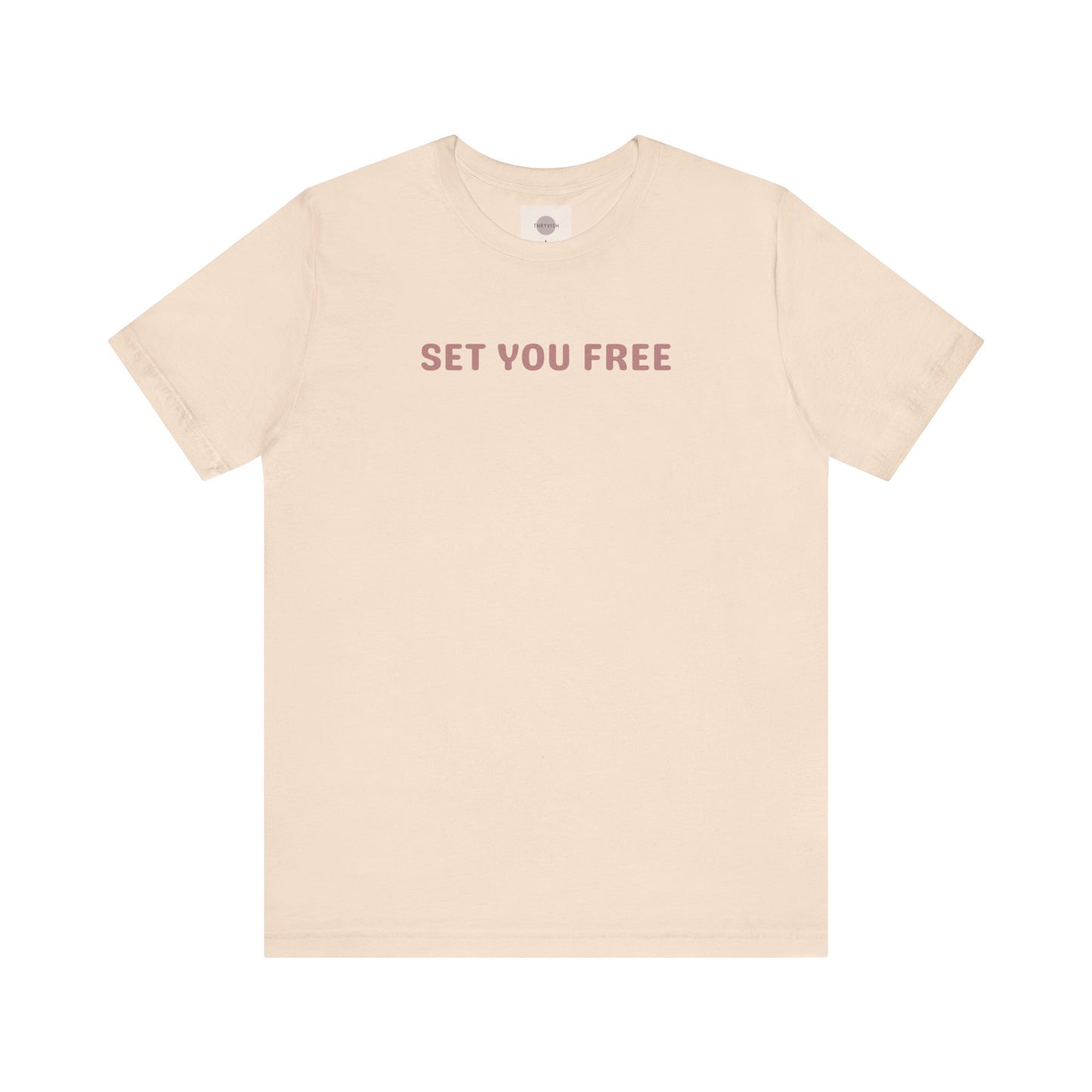 Set You Free Unisex Tee - that which is done unto to you is not your burden or baggage - Inspirational Tee, Motivational T-Shirt, Casual Wear, Gift for Her, Everyday Comfort, Uplifting Everyday Wear