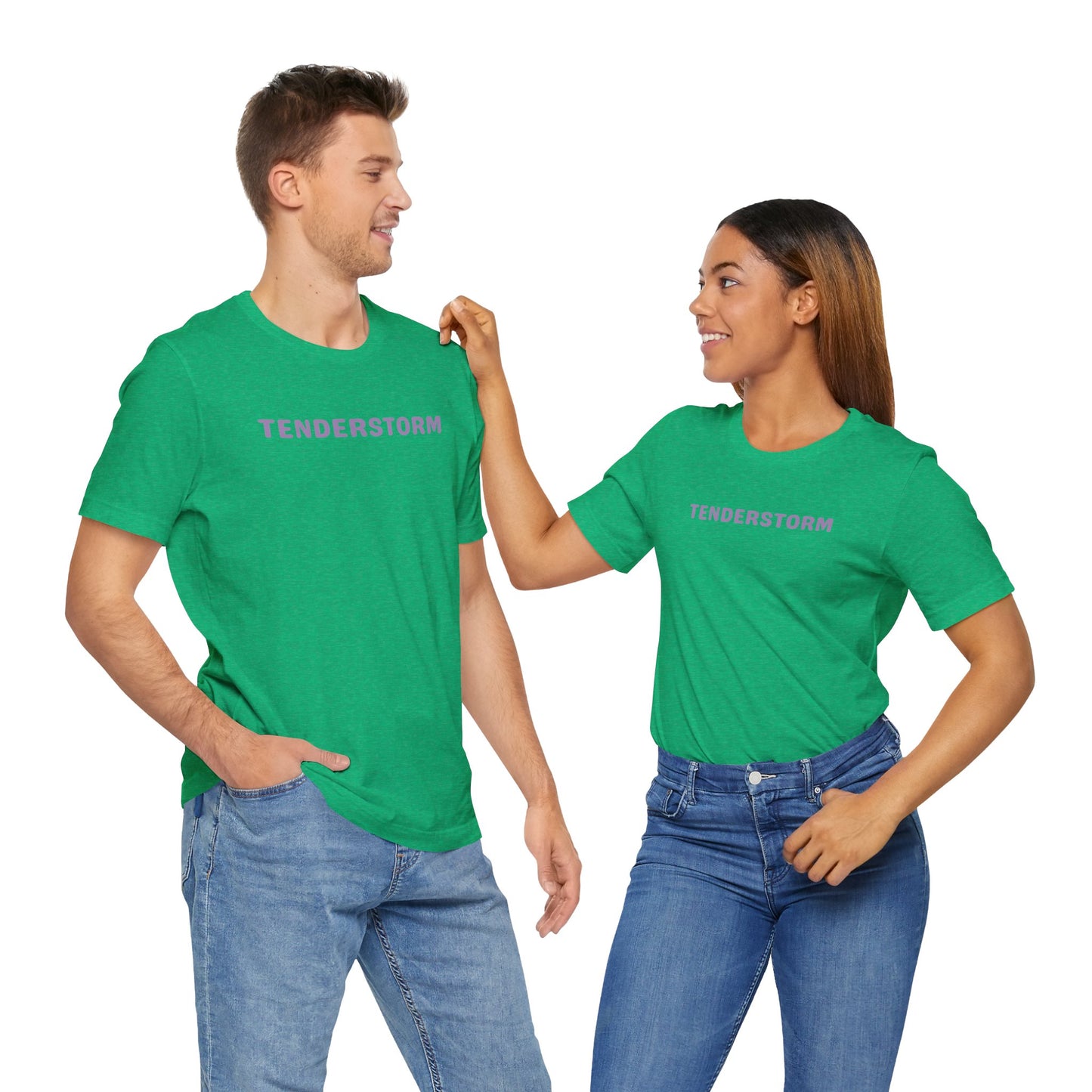Tenderstorm Unisex Tee - You are so much more than your ups and downs. Calming and Soothing reminder Unisex Jersey Short Sleeve Tshirt | Casual Wear, Gift for Him/Her, Everyday Comfort, Trendy Shirt, Birthday Apparel