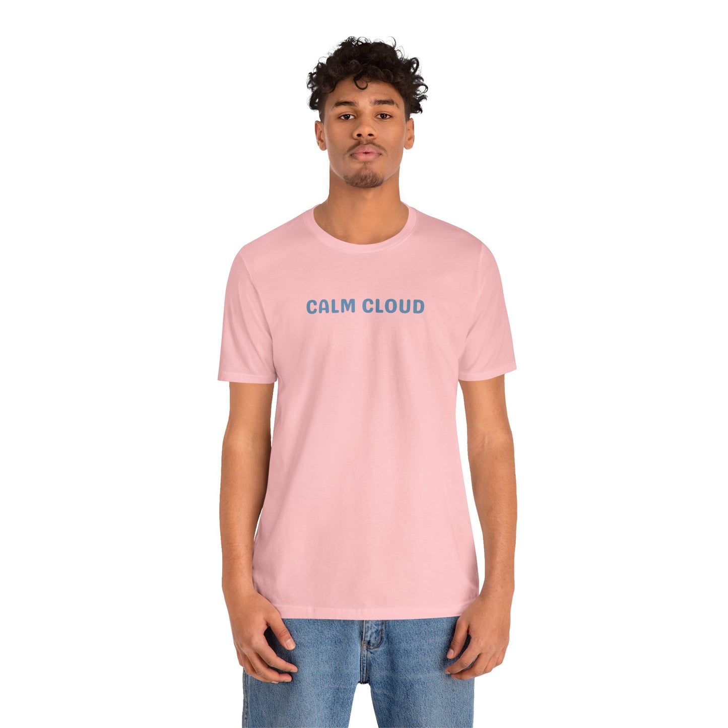 Calm Cloud Unisex Tee - It's Ok To Be Anxious, Graphic T shirt, Casual Wear, Gift for Him/Her, Everyday Style, Minimalist Tee, Cozy Tee