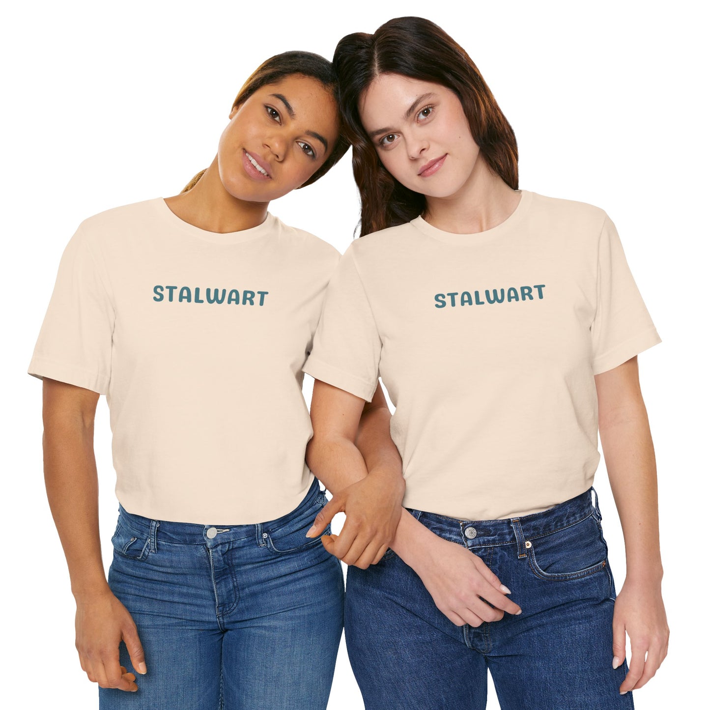 Stalwart Unisex Tee - For the teddy bear with knight-level loyalty; soft outside, unshakable inside - Graphic T-Shirt, Casual Wear, Thoughtful Gift, Soft Cotton Tee, Everyday Comfort, Loungewear