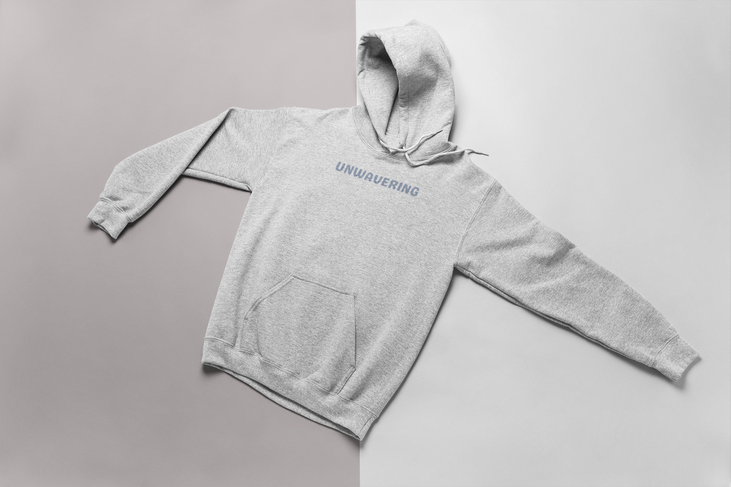 Unwavering Hoodie - For those who stand tall through anything. It's ok to rest or pause, but don't quit - Unisex Hooded Sweatshirt - Cozy and Stylish, Ideal for Gifting, Casual Wear, Everyday Comfort