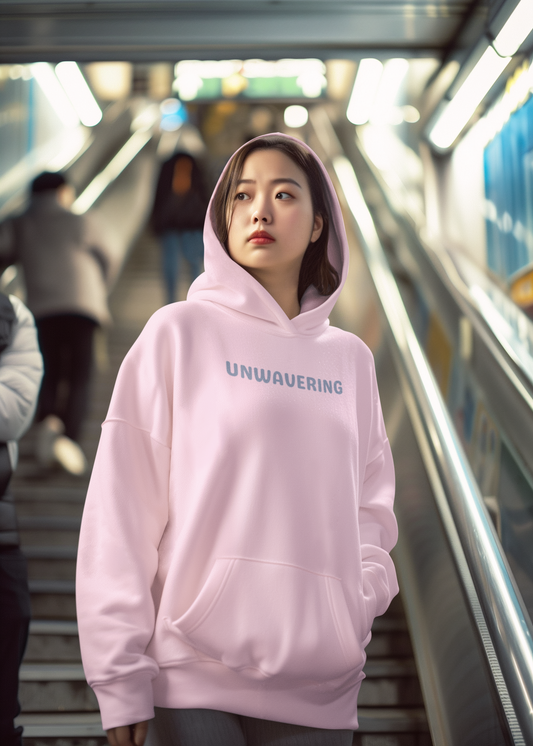 Unwavering Hoodie - For those who stand tall through anything. It's ok to rest or pause, but don't quit - Unisex Hooded Sweatshirt - Cozy and Stylish, Ideal for Gifting, Casual Wear, Everyday Comfort