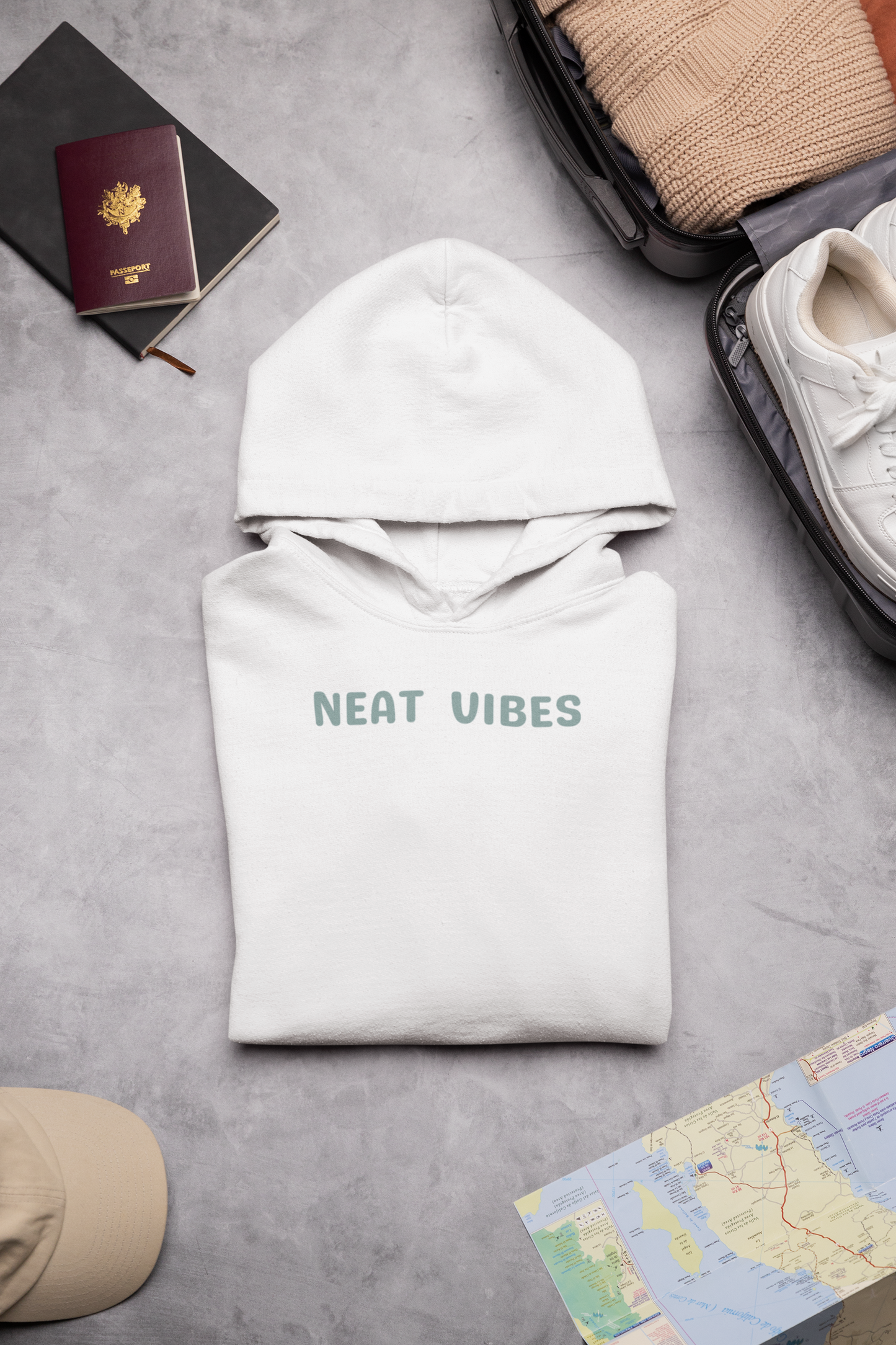Neat Vibes Hoodie - Crisp, clean and effortlessly put together - just like you. For the extra clean, super neat, OCD, organized, clean freak personality