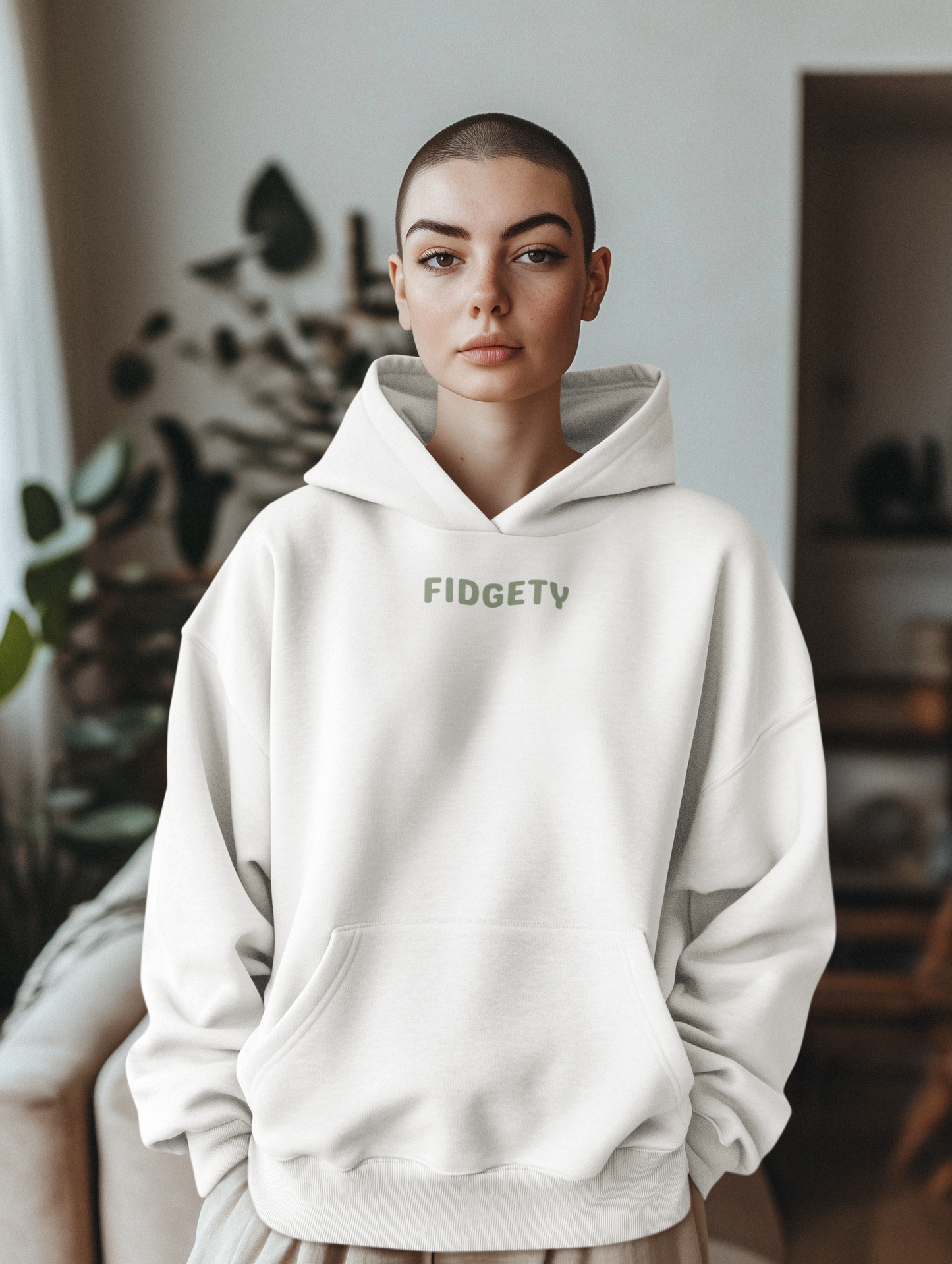 Fidgety Hoodie -   For the highly energetic, anxious, stressed, ADHD, nervous, bored or restless.