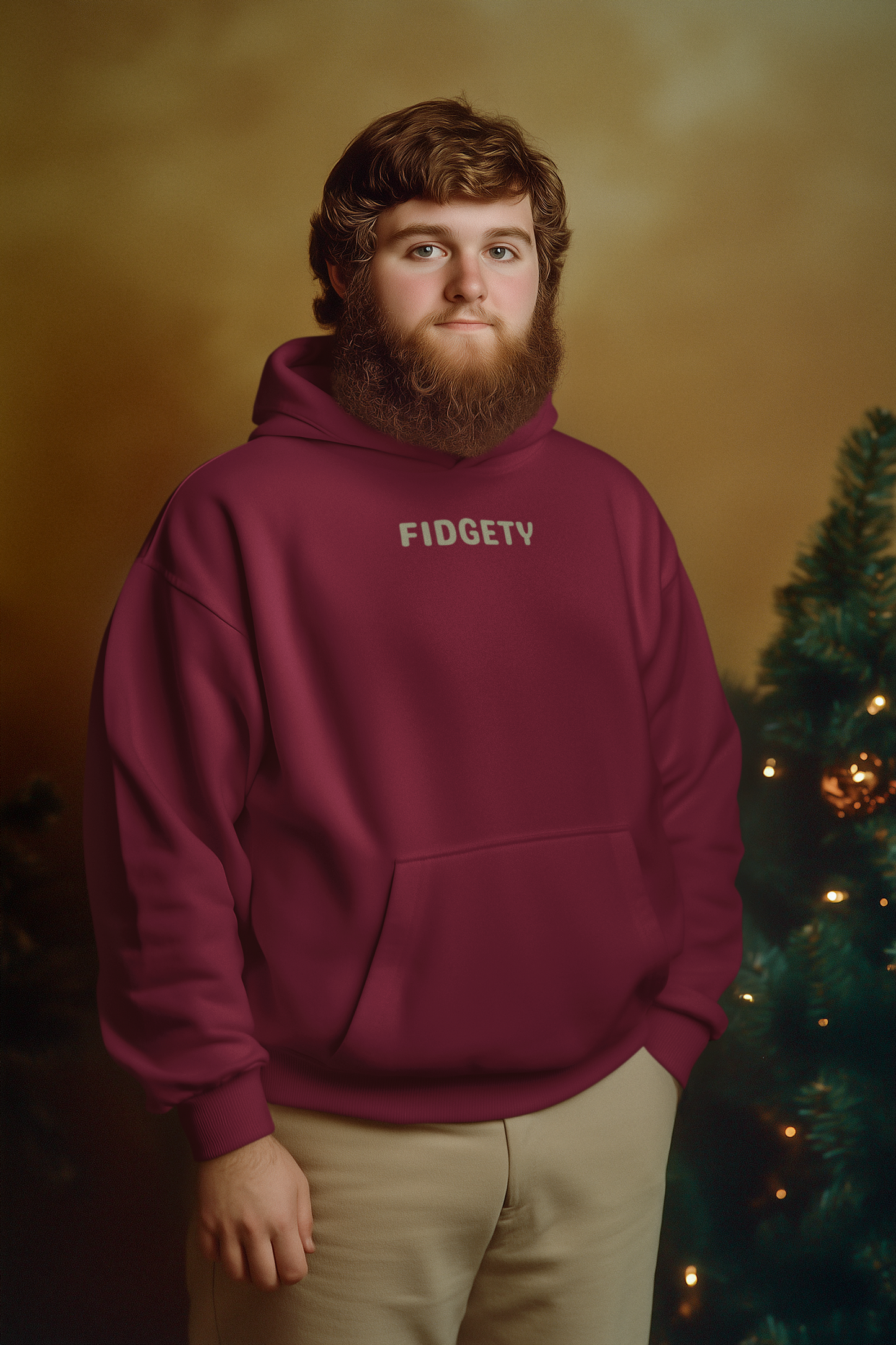 Fidgety Hoodie -   For the highly energetic, anxious, stressed, ADHD, nervous, bored or restless.