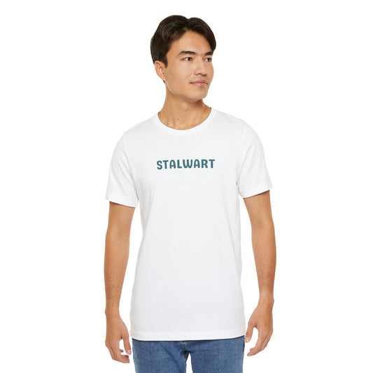 Stalwart Unisex Tee - For the teddy bear with knight-level loyalty; soft outside, unshakable inside - Graphic T-Shirt, Casual Wear, Thoughtful Gift, Soft Cotton Tee, Everyday Comfort, Loungewear
