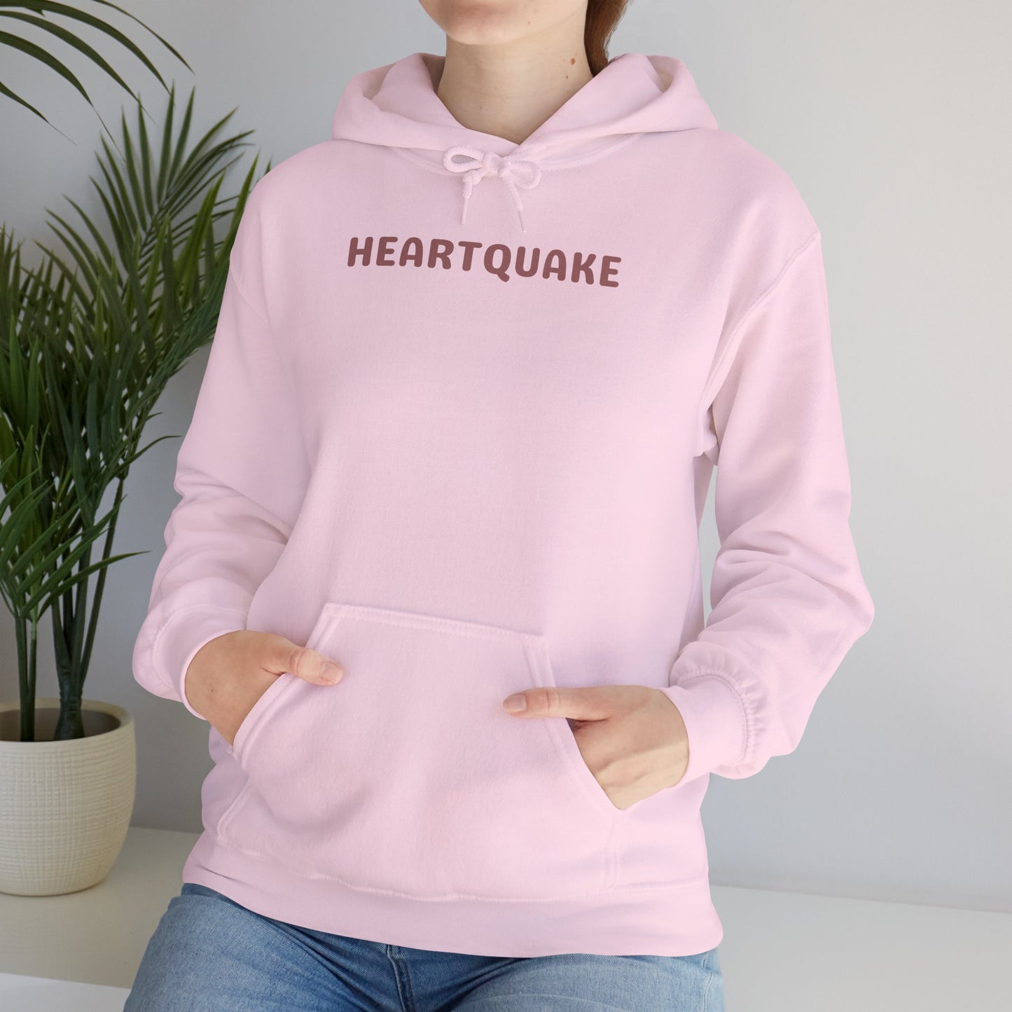 Heartquake Unisex Hoodie - For the love of everything complicated and the overwhelming rush feelings of the heart shaken by love, fear, grief, or inspiration - Heavy Blend Hooded Sweatshirt, Cozy Comfort, Gift for Friends and Family, Trendy Appeal