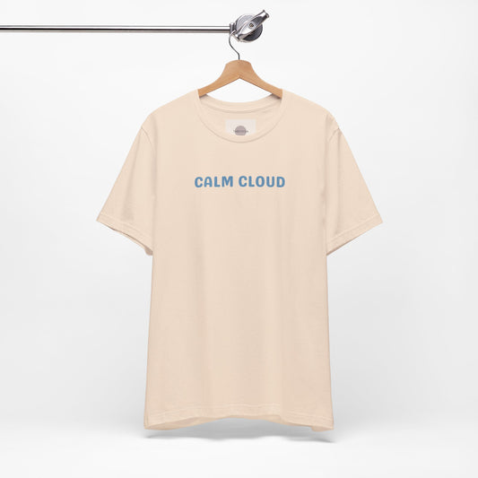 Calm Cloud Unisex Tee - It's Ok To Be Anxious, Graphic T shirt, Casual Wear, Gift for Him/Her, Everyday Style, Minimalist Tee, Cozy Tee