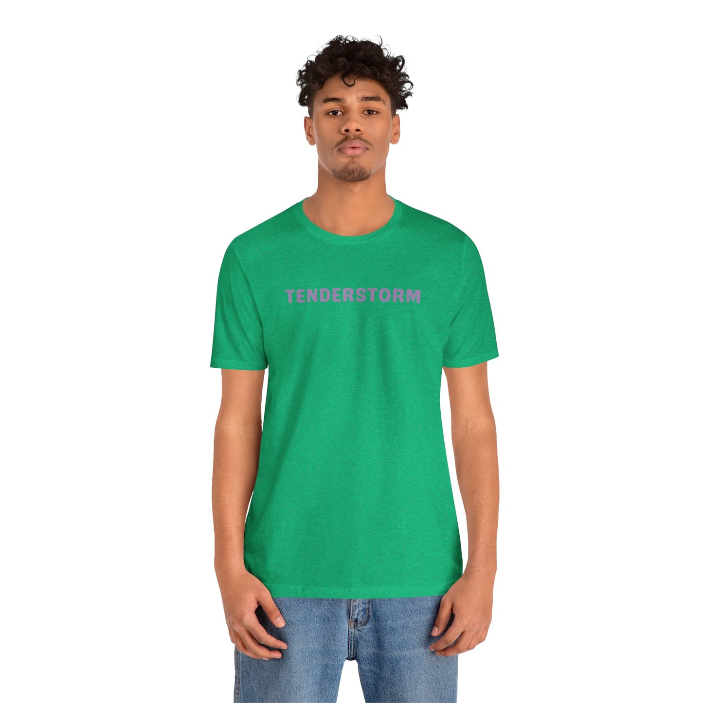Tenderstorm Unisex Tee - You are so much more than your ups and downs. Calming and Soothing reminder Unisex Jersey Short Sleeve Tshirt | Casual Wear, Gift for Him/Her, Everyday Comfort, Trendy Shirt, Birthday Apparel