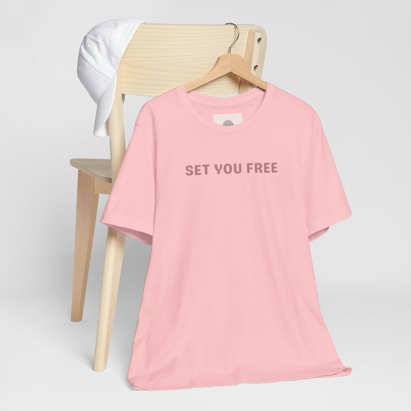 Set You Free Unisex Tee - that which is done unto to you is not your burden or baggage - Inspirational Tee, Motivational T-Shirt, Casual Wear, Gift for Her, Everyday Comfort, Uplifting Everyday Wear