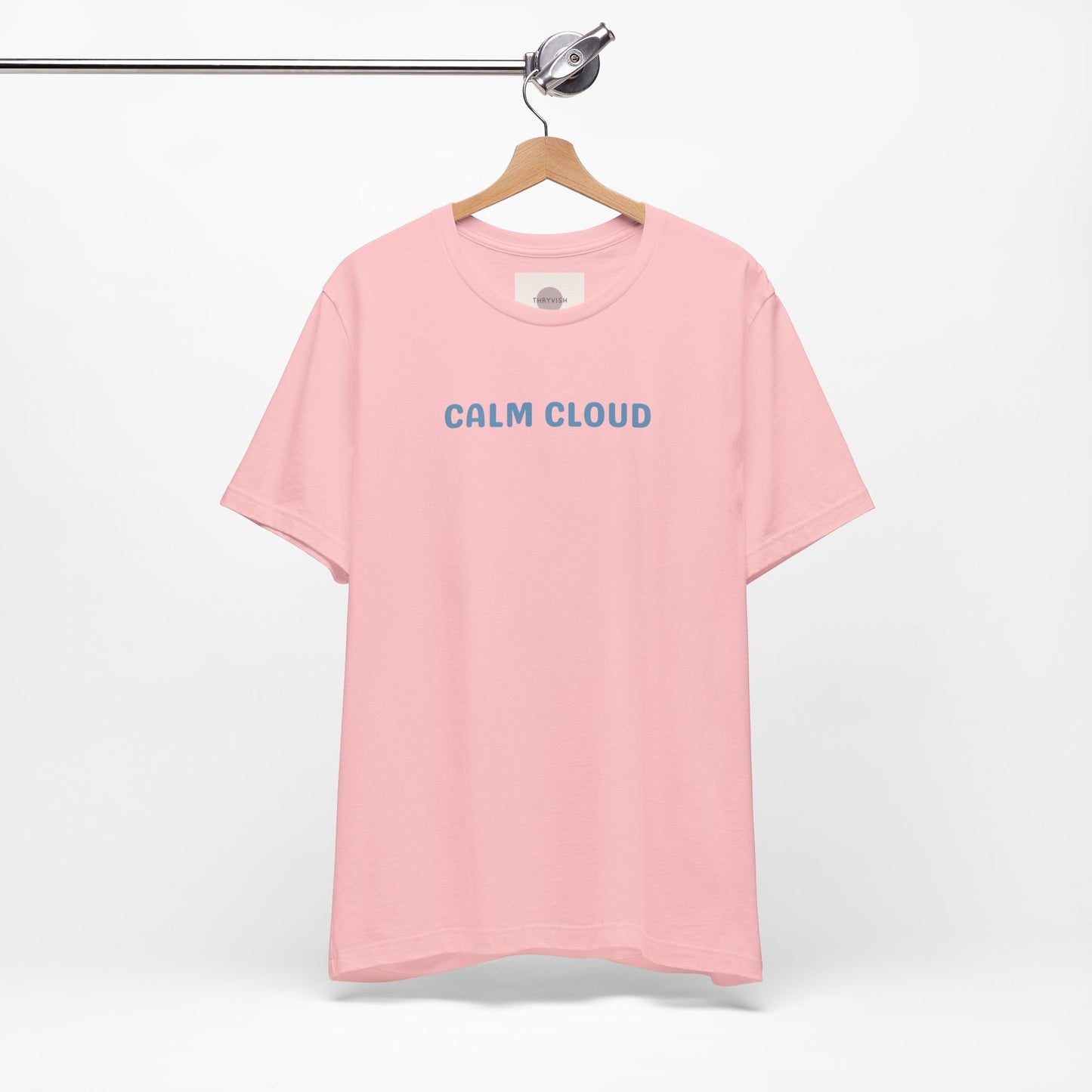 Calm Cloud Unisex Tee - It's Ok To Be Anxious, Graphic T shirt, Casual Wear, Gift for Him/Her, Everyday Style, Minimalist Tee, Cozy Tee