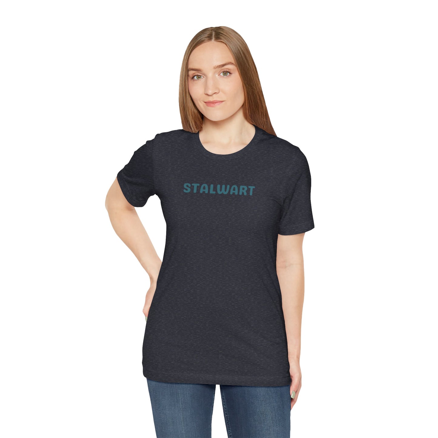 Stalwart Unisex Tee - For the teddy bear with knight-level loyalty; soft outside, unshakable inside - Graphic T-Shirt, Casual Wear, Thoughtful Gift, Soft Cotton Tee, Everyday Comfort, Loungewear