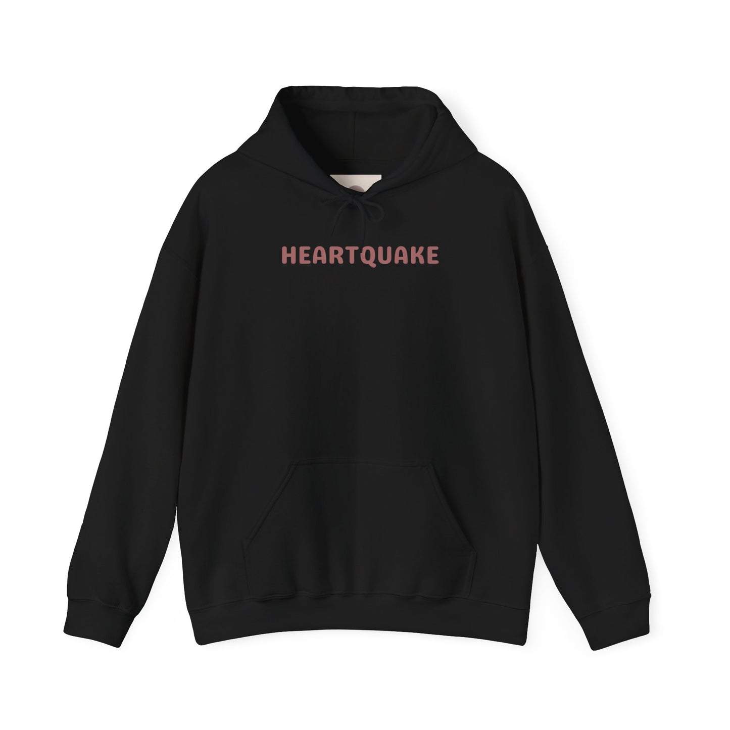 Heartquake Unisex Hoodie - For the love of everything complicated and the overwhelming rush feelings of the heart shaken by love, fear, grief, or inspiration - Heavy Blend Hooded Sweatshirt, Cozy Comfort, Gift for Friends and Family, Trendy Appeal