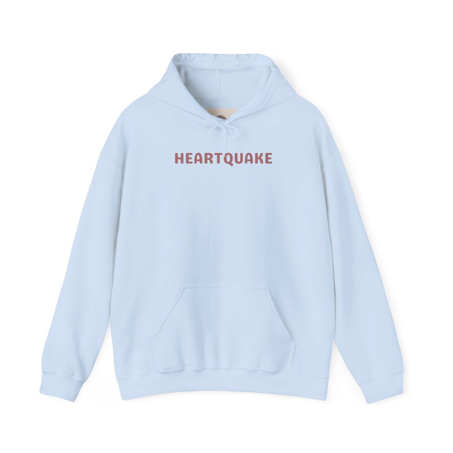 Heartquake Unisex Hoodie - For the love of everything complicated and the overwhelming rush feelings of the heart shaken by love, fear, grief, or inspiration - Heavy Blend Hooded Sweatshirt, Cozy Comfort, Gift for Friends and Family, Trendy Appeal