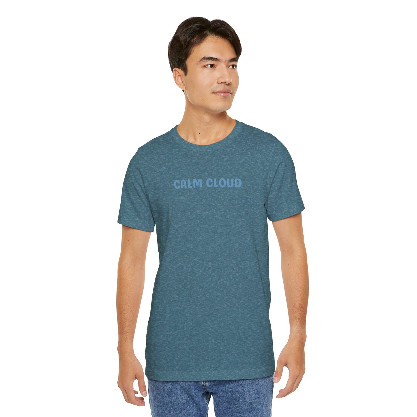 Calm Cloud Unisex Tee - It's Ok To Be Anxious, Graphic T shirt, Casual Wear, Gift for Him/Her, Everyday Style, Minimalist Tee, Cozy Tee